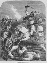 Muerte del Jefe Rohilla en 1781